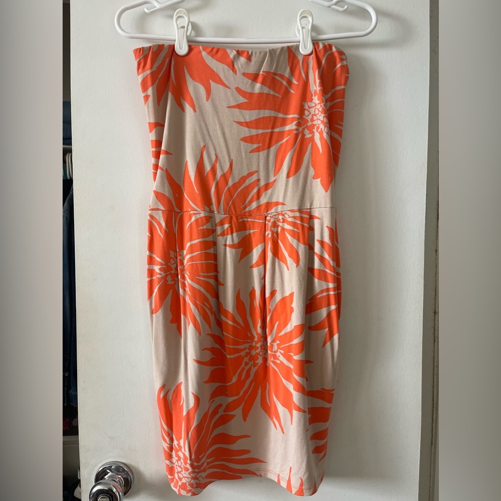 2 Fighting Eel strapless tube dresses